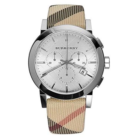 burberry khaki heritage leather wrist|Burberry Swiss Made Wristwatches for sale .